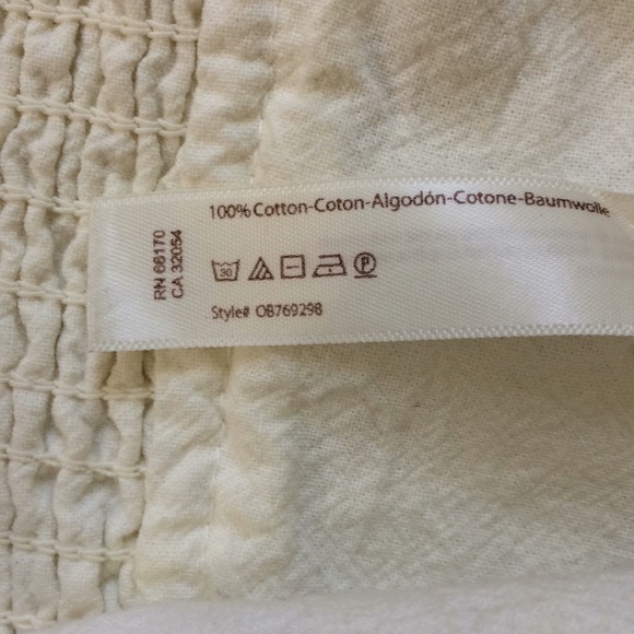 Free People Shoulder tie heavy cotton crop top - Picture 6 of 6